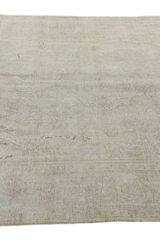 Detail image of 6' 7 x 9' 4 Hand Knotted Ultra Vintage Persian Wool Rug