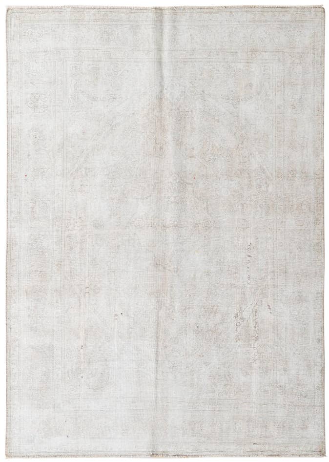 Detail image of 6' 7 x 9' 4 Hand Knotted Ultra Vintage Persian Wool Rug