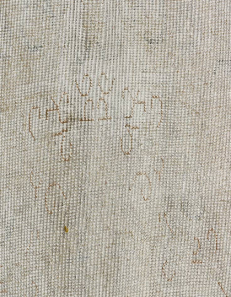 Detail image of 9' x 12' 4  Hand Knotted Ultra Vintage Persian Wool Rug