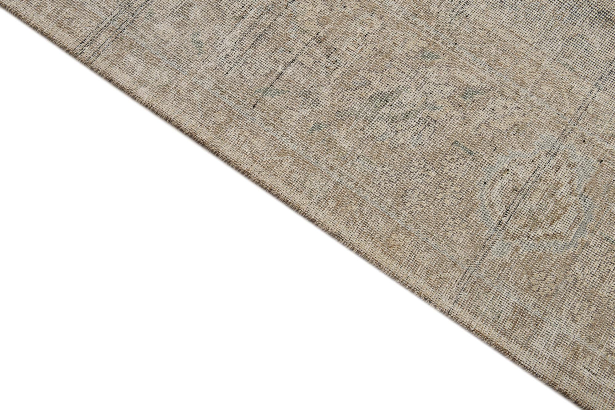 9' 7 x 12' 8 Hand Knotted Ultra Vintage Persian Wool Rug
