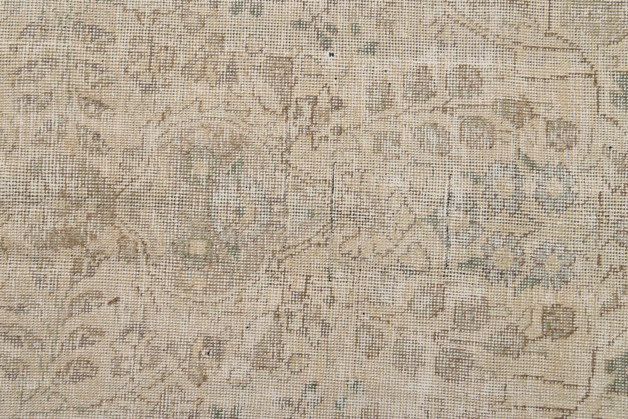 9' 7 x 12' 8 Hand Knotted Ultra Vintage Persian Wool Rug