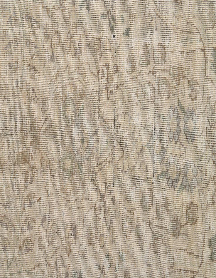 Detail image of 9' 7 x 12' 8  Hand Knotted Ultra Vintage Persian Wool Rug