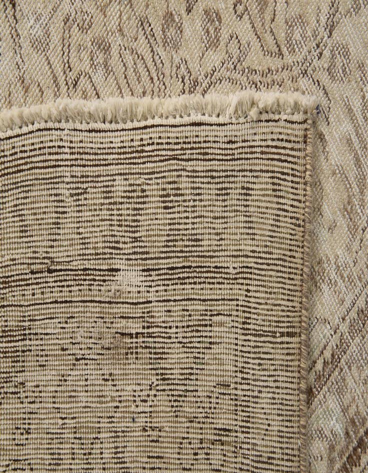 Detail image of 9' 1 x 12' 7  Hand Knotted Ultra Vintage Persian Wool Rug