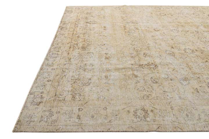 9' 4 x 12' Hand Knotted Ultra Vintage Persian Wool Rug
