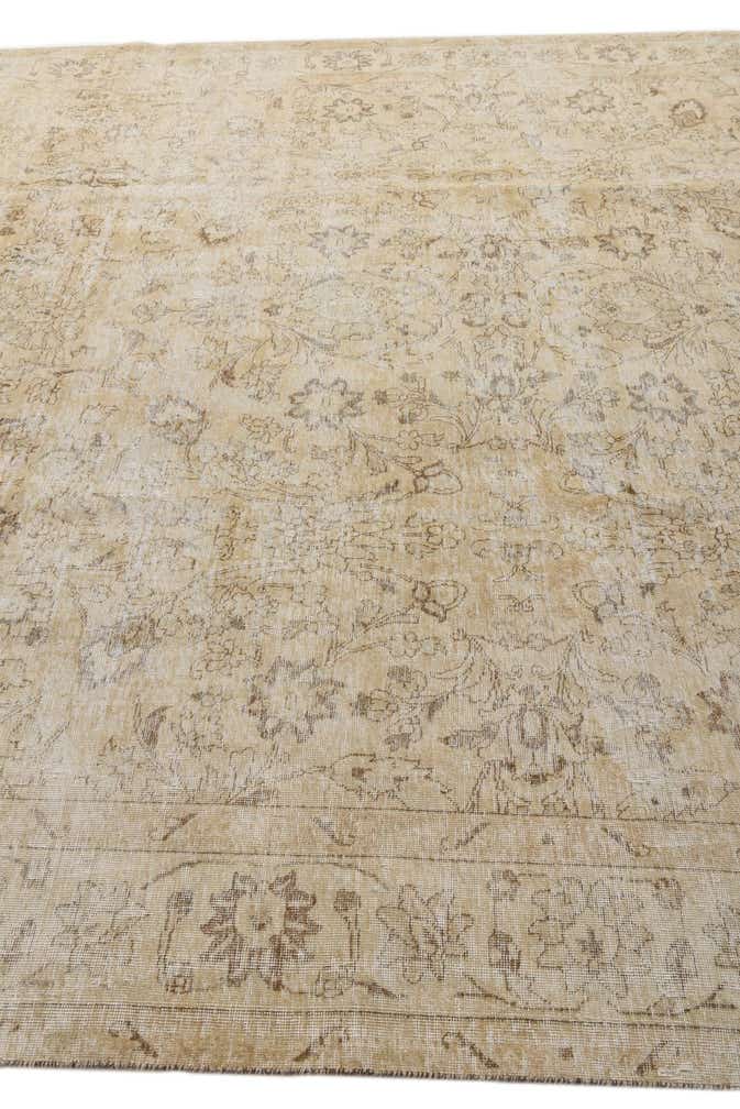 9' 4 x 12' Hand Knotted Ultra Vintage Persian Wool Rug