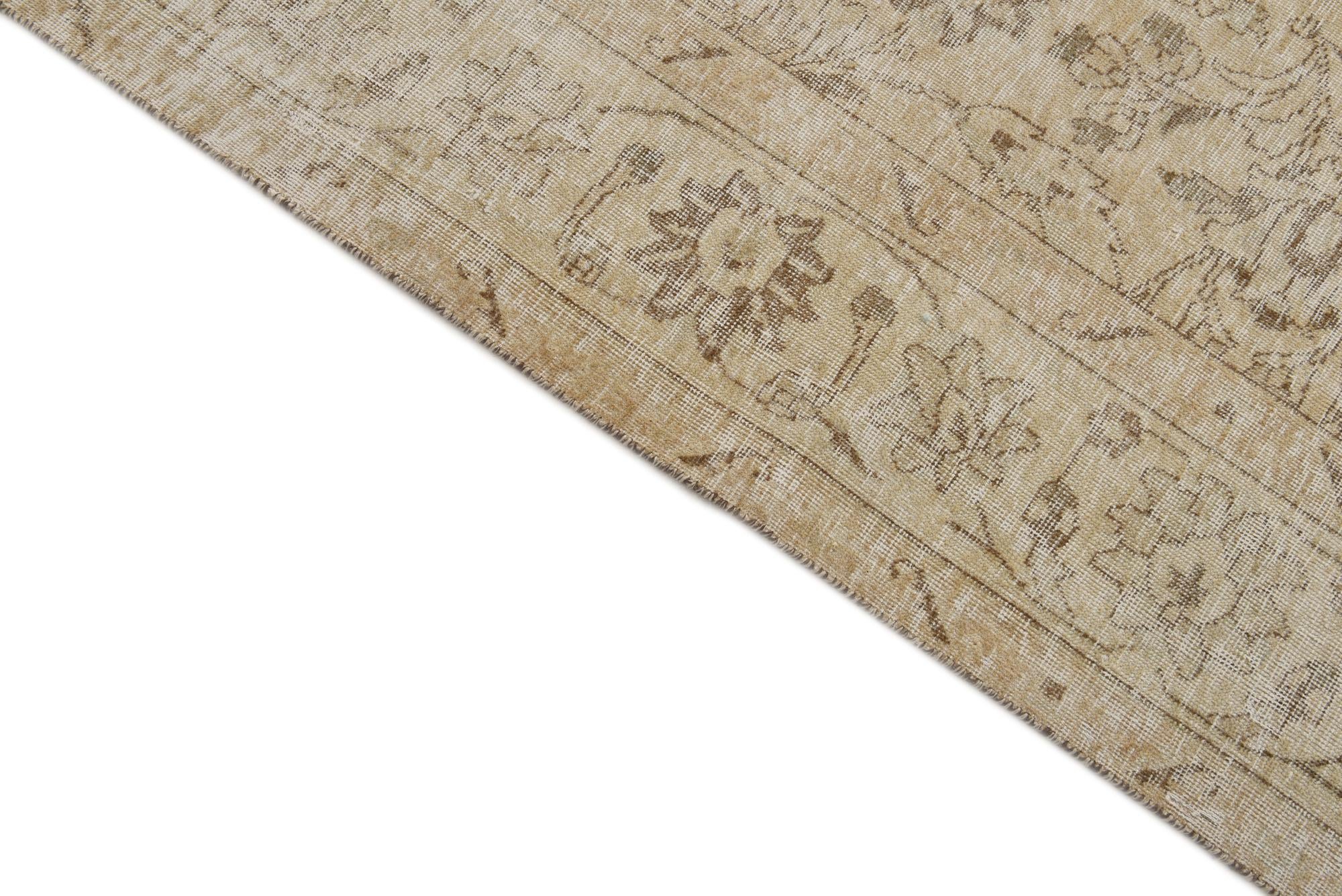 9' 4 x 12' Hand Knotted Ultra Vintage Persian Wool Rug