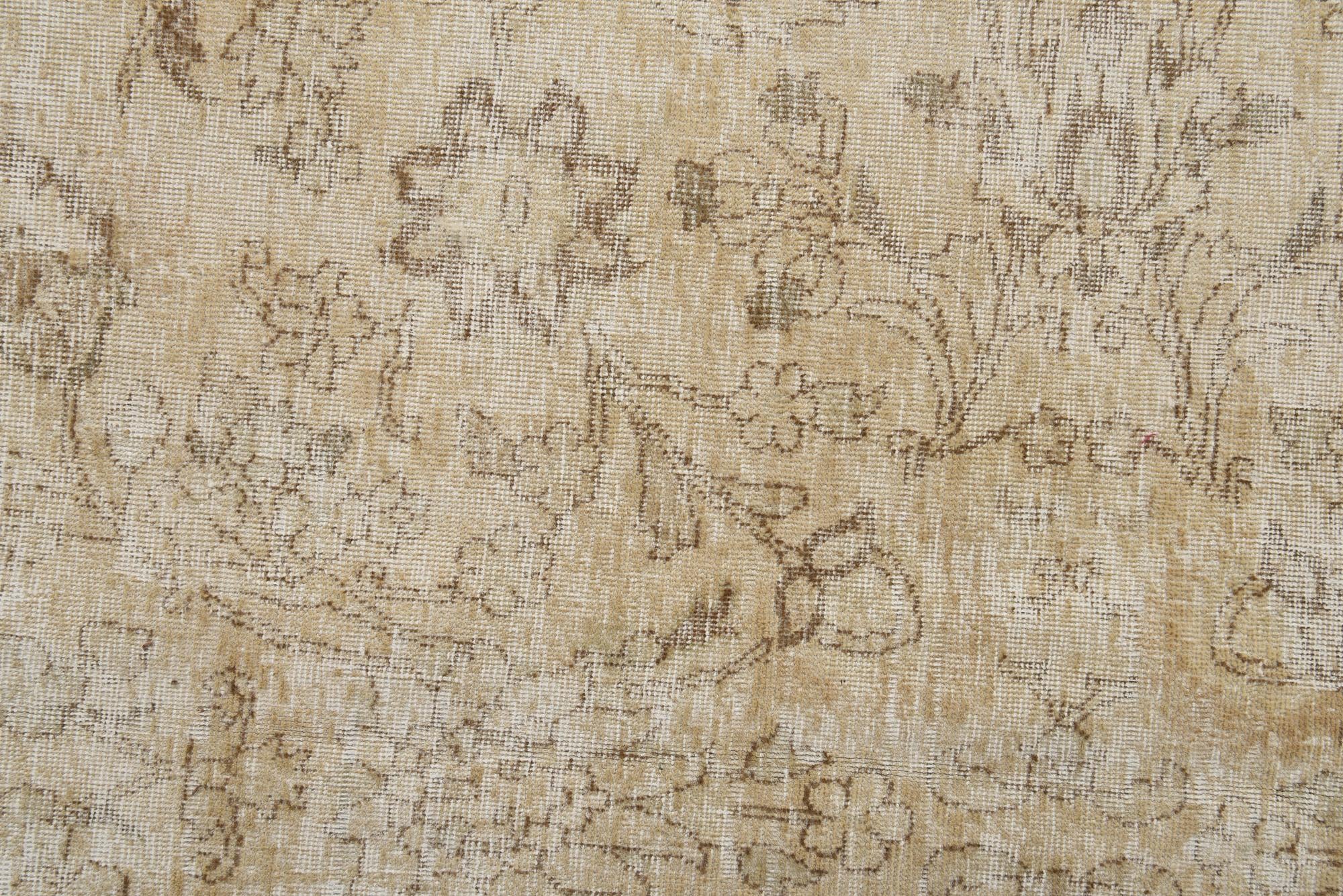 9' 4 x 12' Hand Knotted Ultra Vintage Persian Wool Rug
