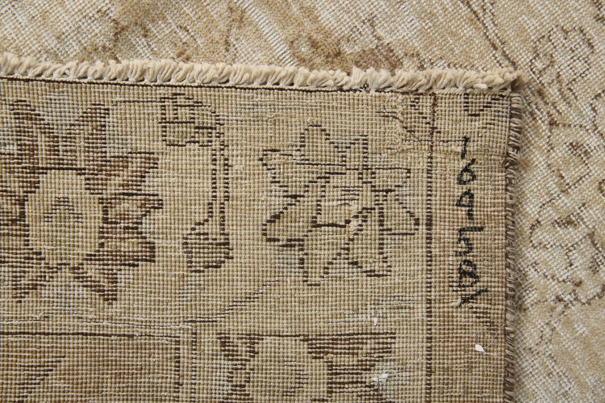 9' 4 x 12' Hand Knotted Ultra Vintage Persian Wool Rug
