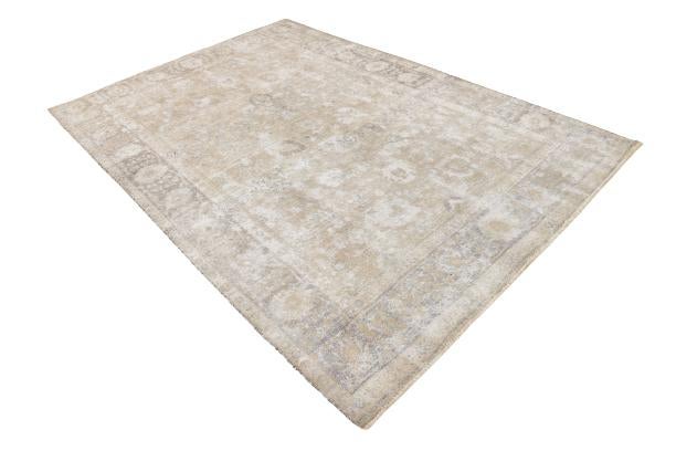 6' 3 x 9' 3 Hand Knotted Ultra Vintage Persian Wool Rug