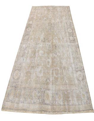 Detail image of 6' 3 x 9' 3  Hand Knotted Ultra Vintage Persian Wool Rug