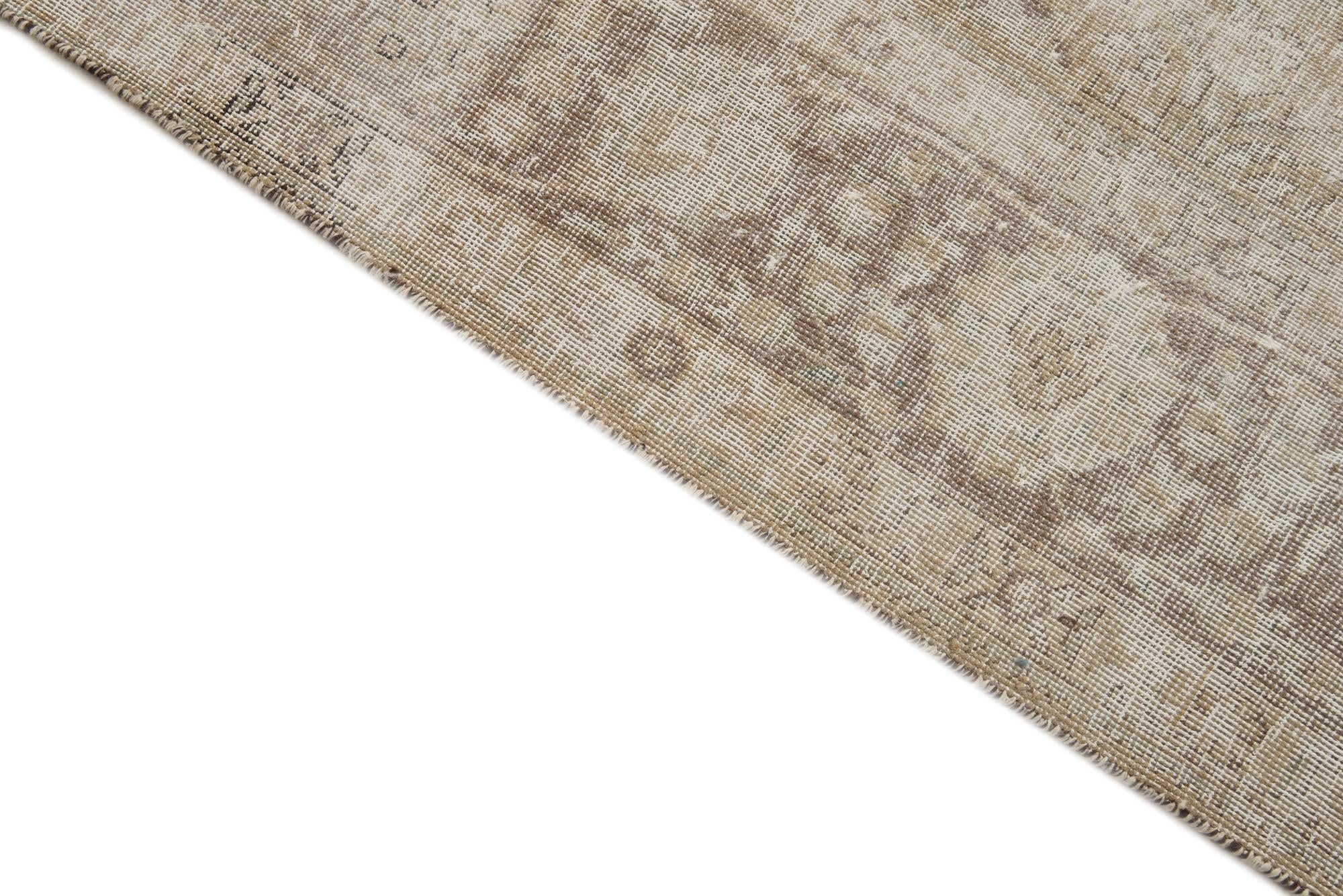 6' 3 x 9' 3 Hand Knotted Ultra Vintage Persian Wool Rug