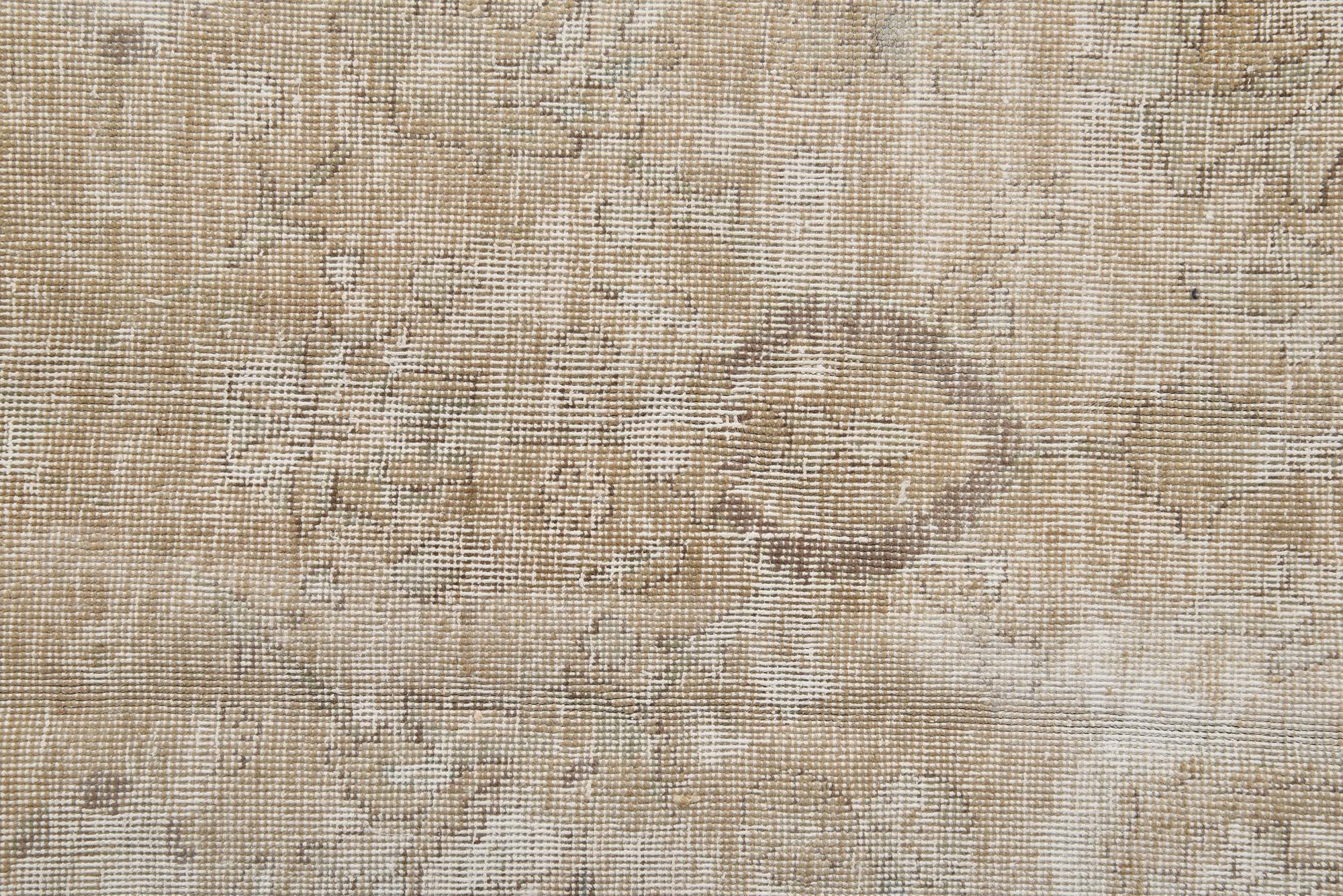 6' 3 x 9' 3 Hand Knotted Ultra Vintage Persian Wool Rug