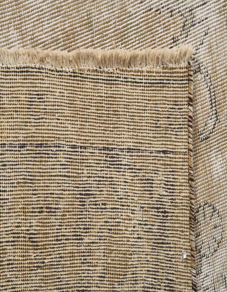 Detail image of 6' 3 x 9' 3  Hand Knotted Ultra Vintage Persian Wool Rug