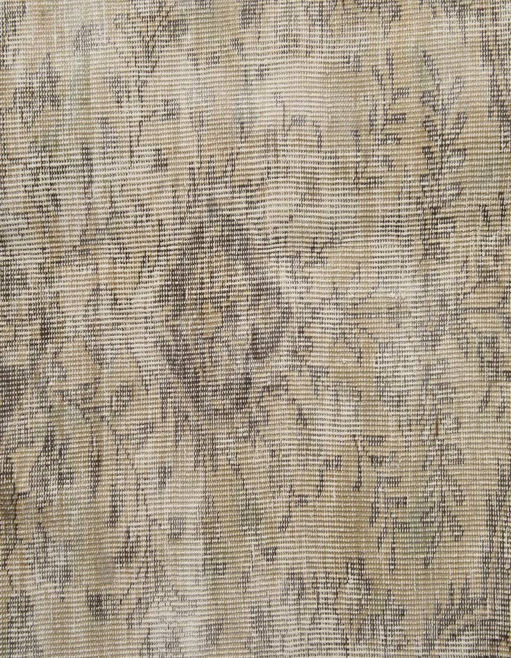 Detail image of 6' 8 x 10' 2  Hand Knotted Ultra Vintage Persian Wool Rug