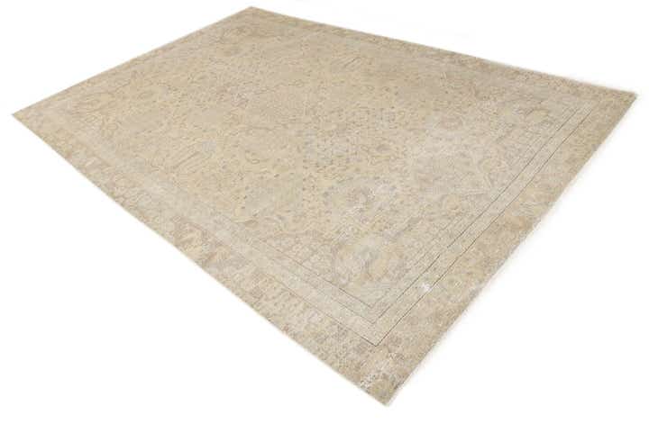 235cm x 360cm Handgeknoopt Ultra Vintage Perzisch Wol Vloerkleed