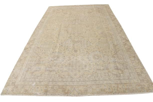 7' 8 x 11' 10 Hand Knotted Ultra Vintage Persian Wool Rug