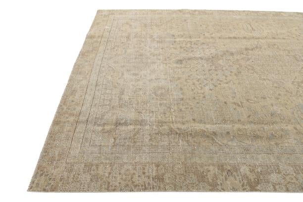 7' 8 x 11' 10 Hand Knotted Ultra Vintage Persian Wool Rug