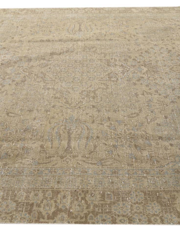 Detail image of 7' 8 x 11' 10  Hand Knotted Ultra Vintage Persian Wool Rug
