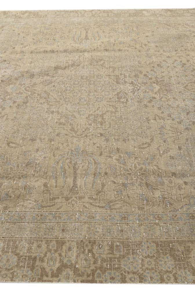 235cm x 360cm Handgeknoopt Ultra Vintage Perzisch Wol Vloerkleed
