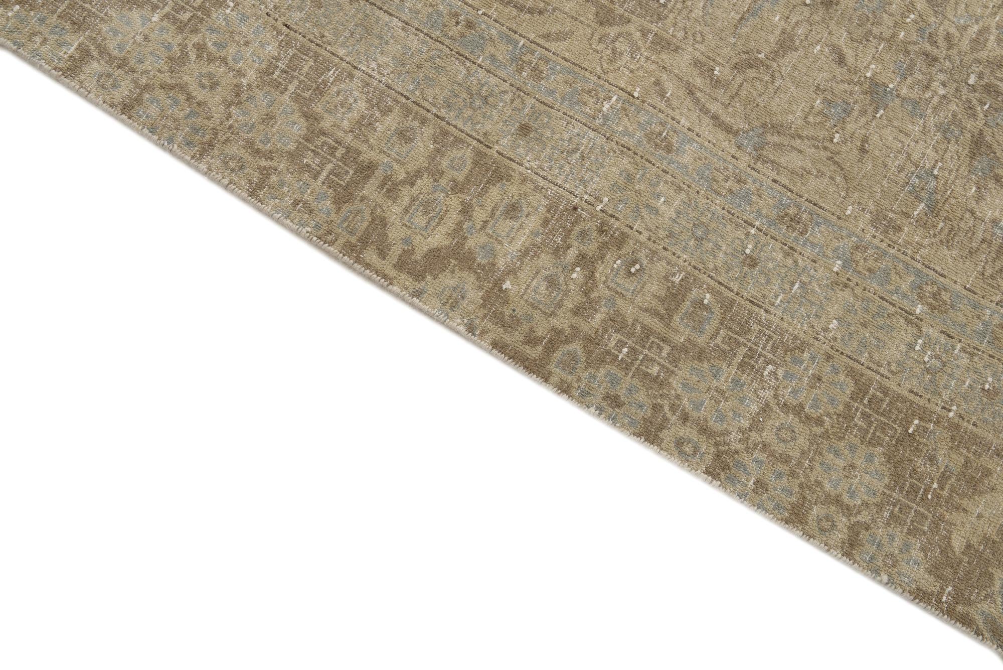 7' 8 x 11' 10 Hand Knotted Ultra Vintage Persian Wool Rug