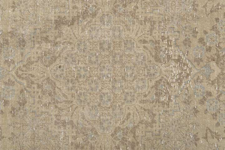 235cm x 360cm Handgeknoopt Ultra Vintage Perzisch Wol Vloerkleed