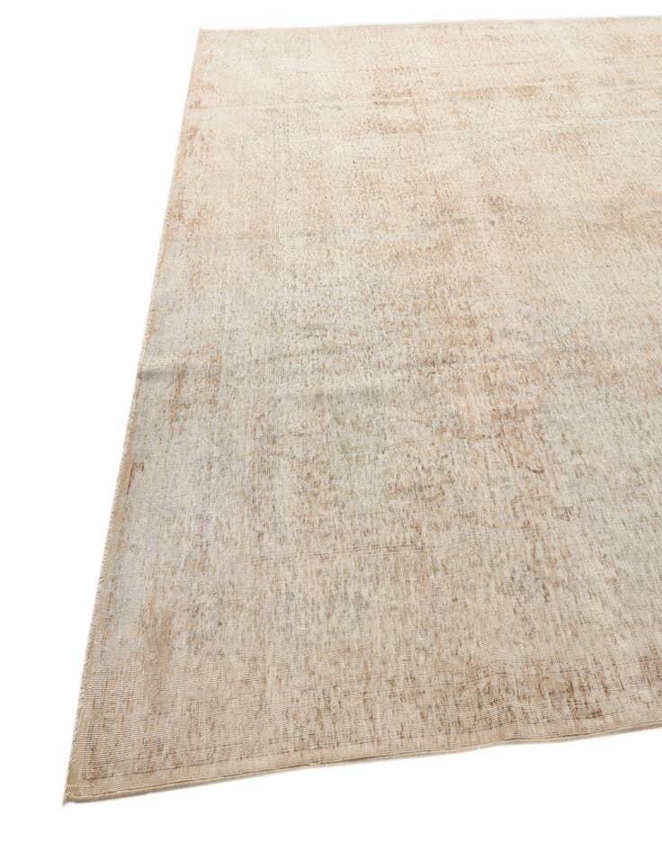 Detail image of 9' 8 x 12' 7  Hand Knotted Ultra Vintage Persian Wool Rug