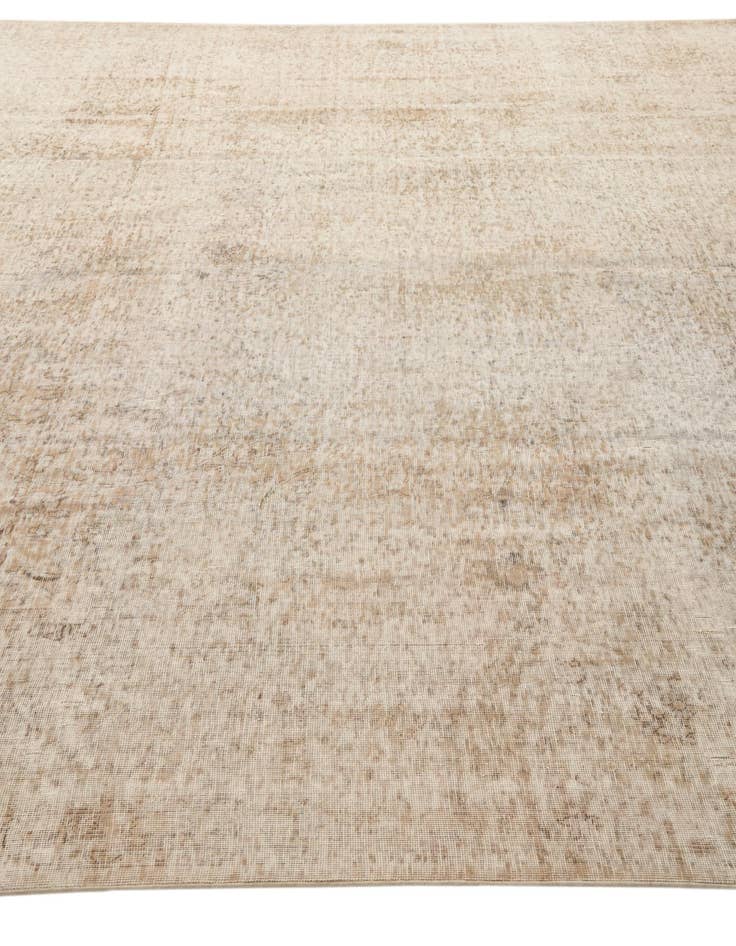 Detail image of 9' 8 x 12' 7  Hand Knotted Ultra Vintage Persian Wool Rug