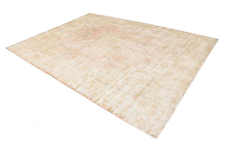 9' 10 x 12' 10 Hand Knotted Ultra Vintage Persian Wool Rug