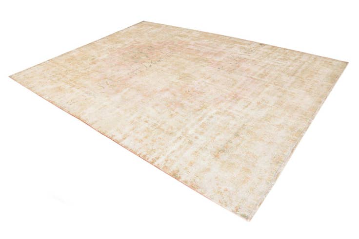Detail image of 9' 10 x 12' 10 Hand Knotted Ultra Vintage Persian Wool Rug