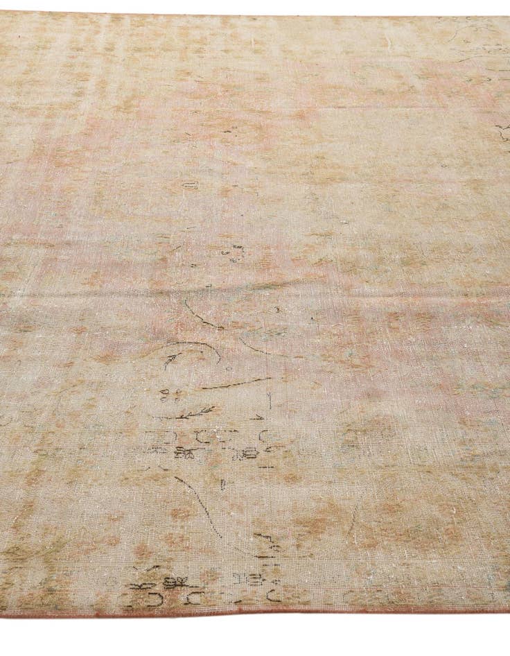 Detail image of 9' 10 x 12' 10  Hand Knotted Ultra Vintage Persian Wool Rug