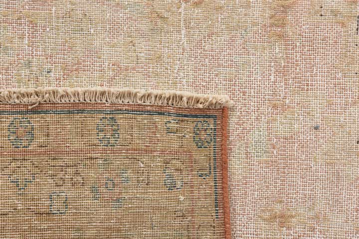 9' 10 x 12' 10 Hand Knotted Ultra Vintage Persian Wool Rug