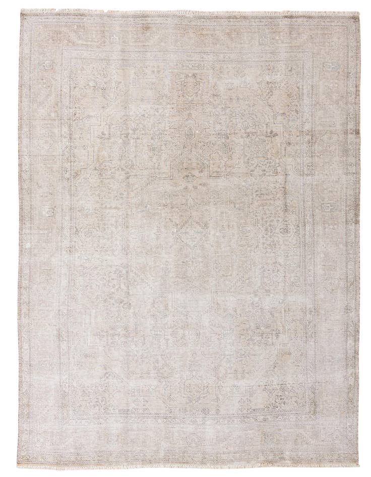 Detail image of 8' x 11' 5 Hand Knotted Ultra Vintage Persian Wool Rug
