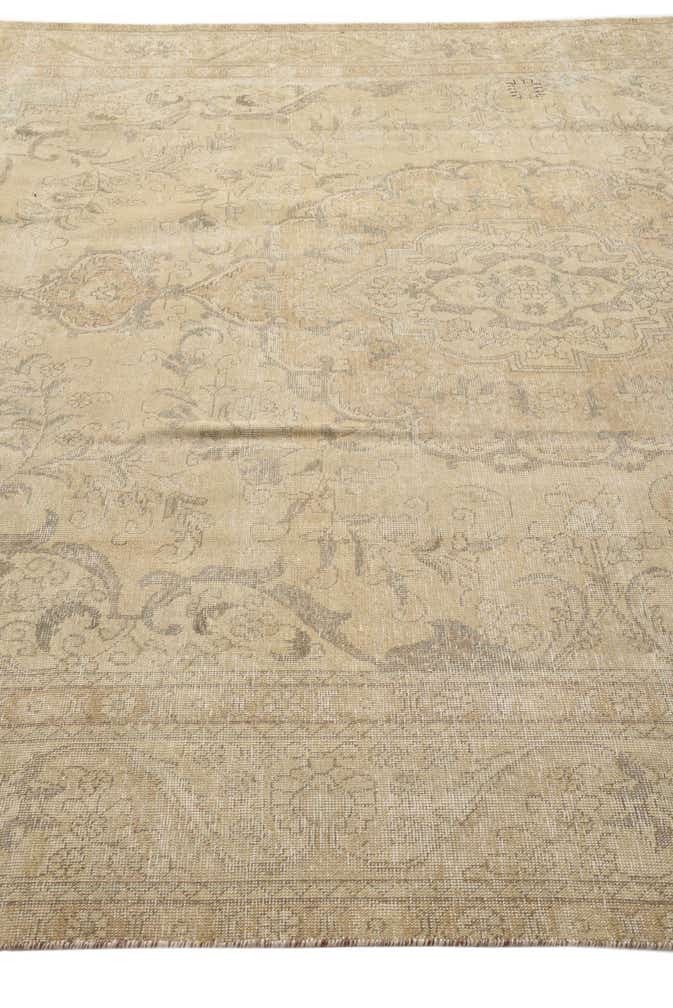 8' 9 x 11' 2 Hand Knotted Ultra Vintage Persian Wool Rug