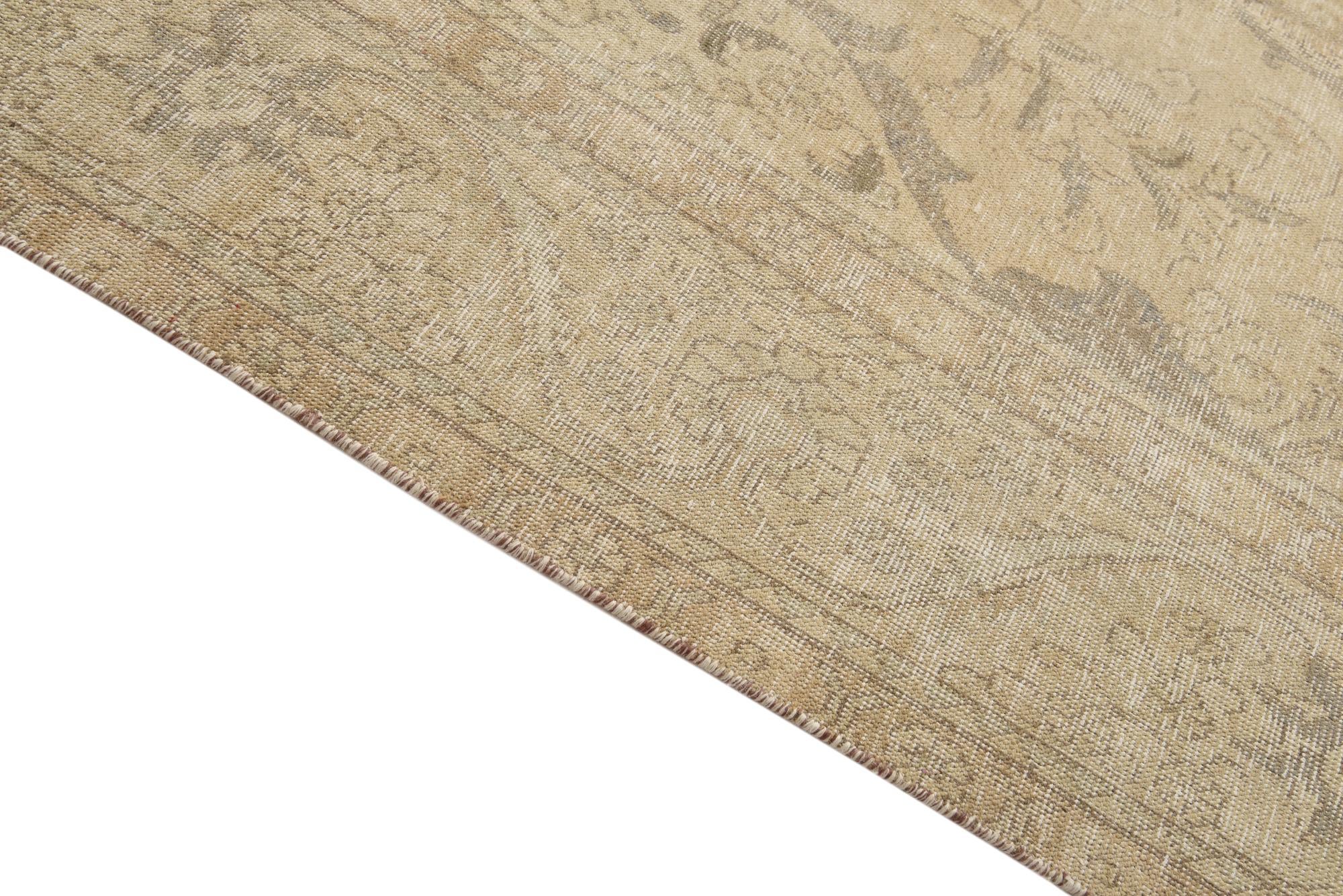 8' 9 x 11' 2 Hand Knotted Ultra Vintage Persian Wool Rug