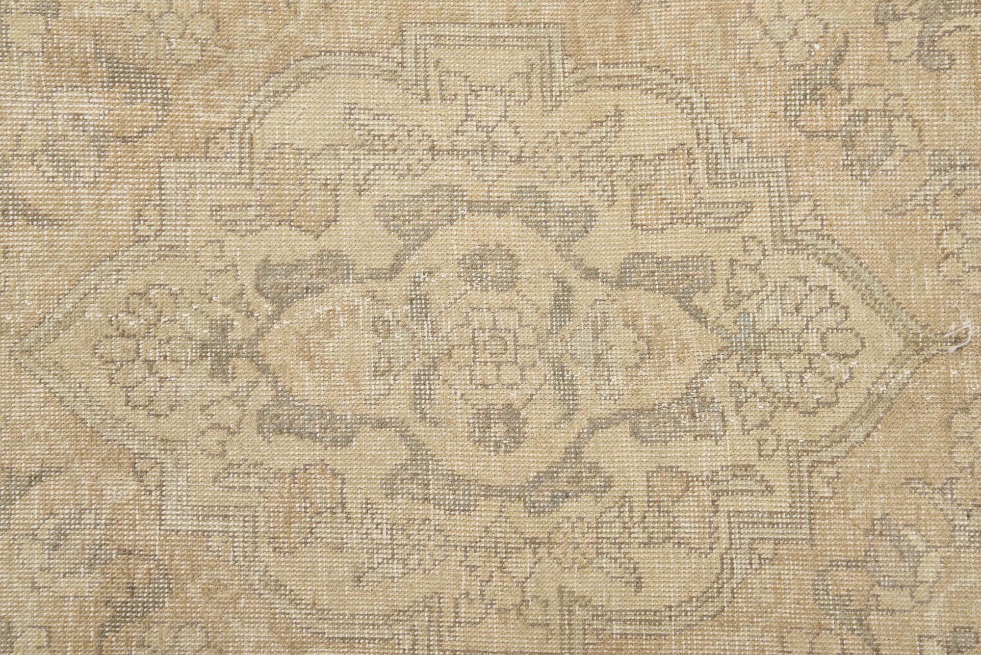 8' 9 x 11' 2 Hand Knotted Ultra Vintage Persian Wool Rug