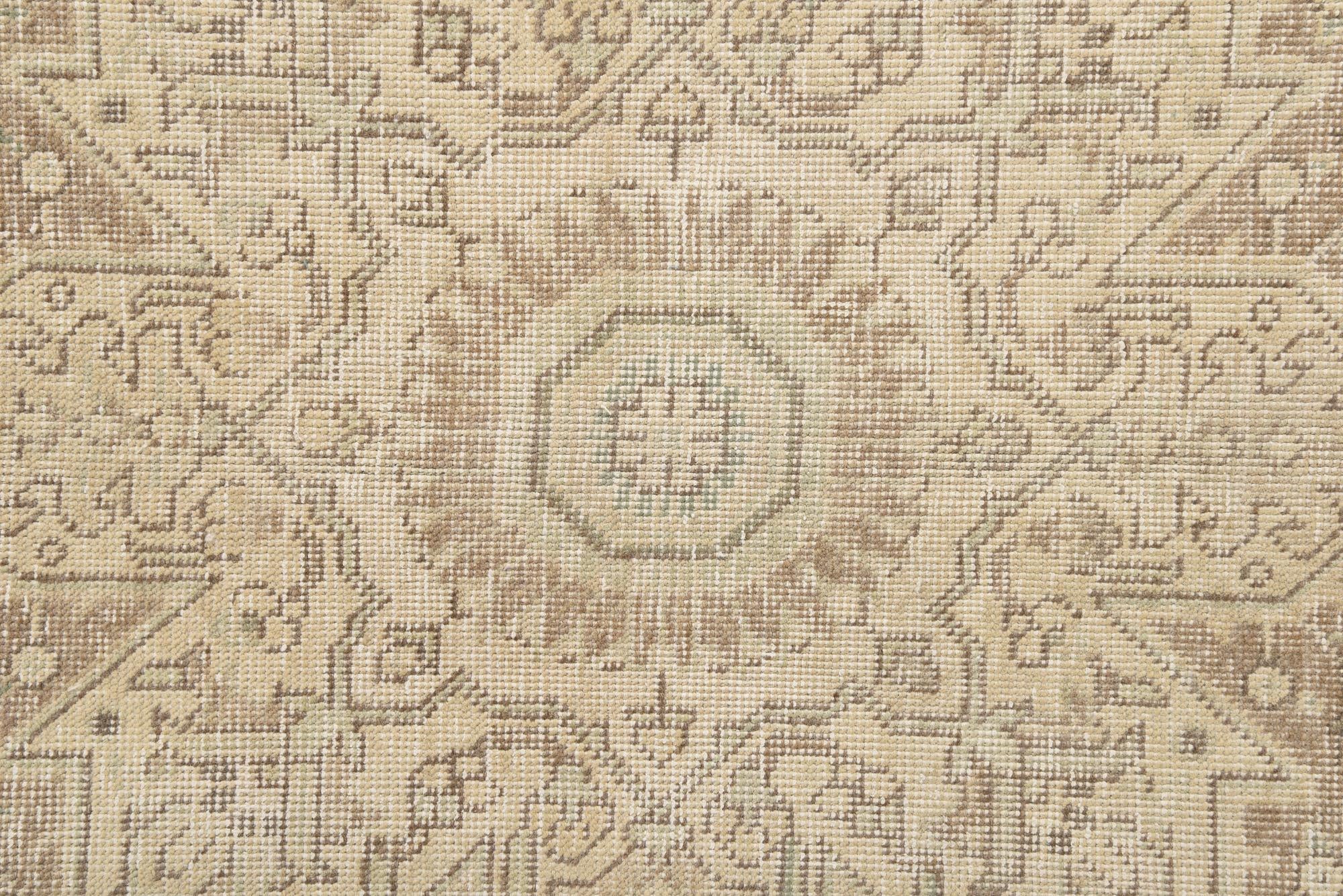8' 2 x 11' Hand Knotted Ultra Vintage Persian Wool Rug