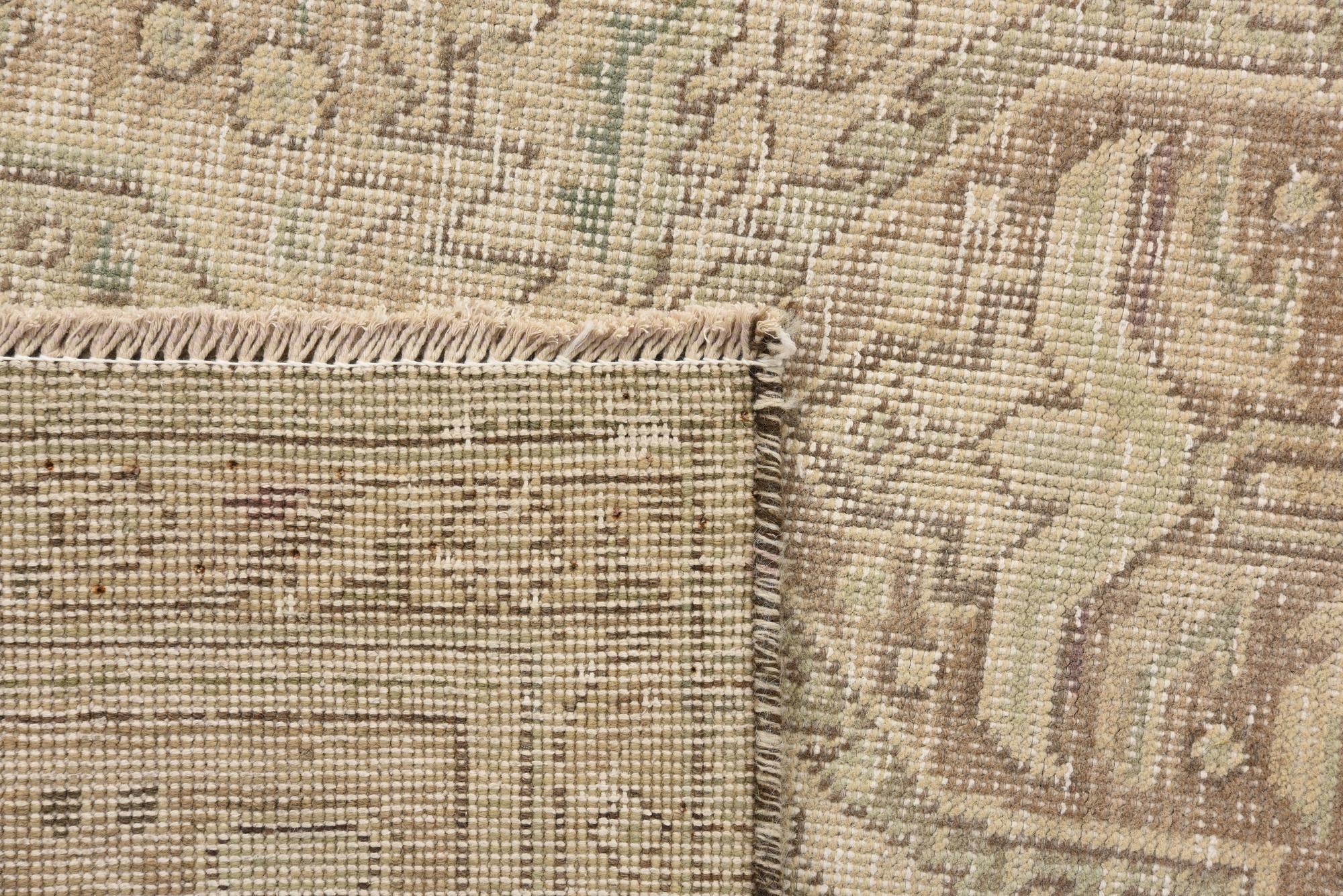 8' 2 x 11' Hand Knotted Ultra Vintage Persian Wool Rug