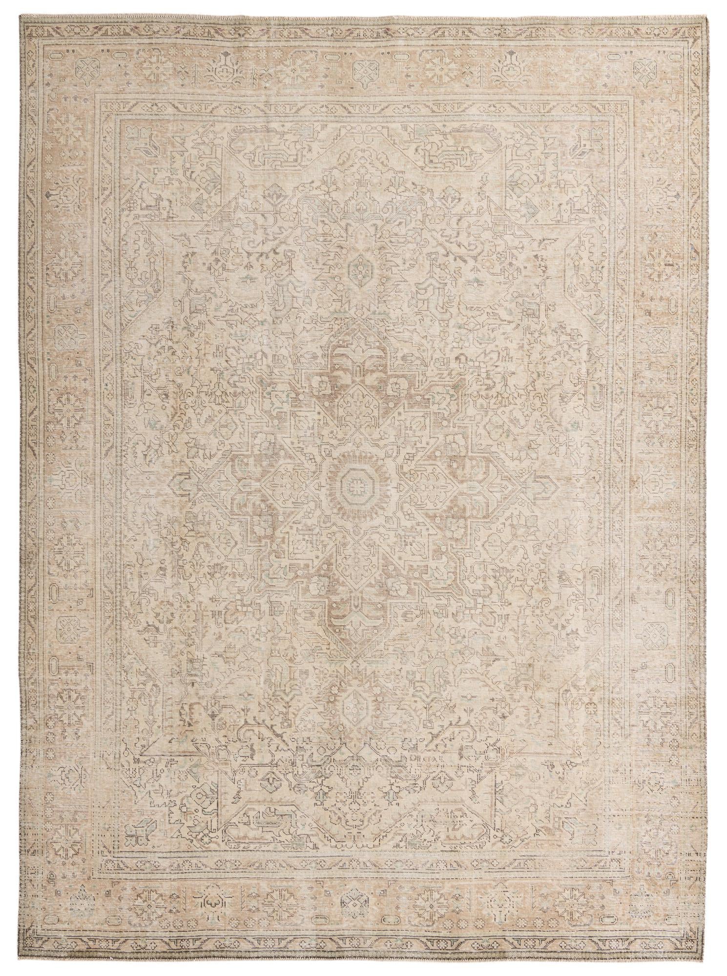 8' 2 x 11' Hand Knotted Ultra Vintage Persian Wool Rug