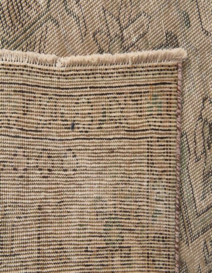 Detail image of 9' 8 x 12' 9  Hand Knotted Ultra Vintage Persian Wool Rug