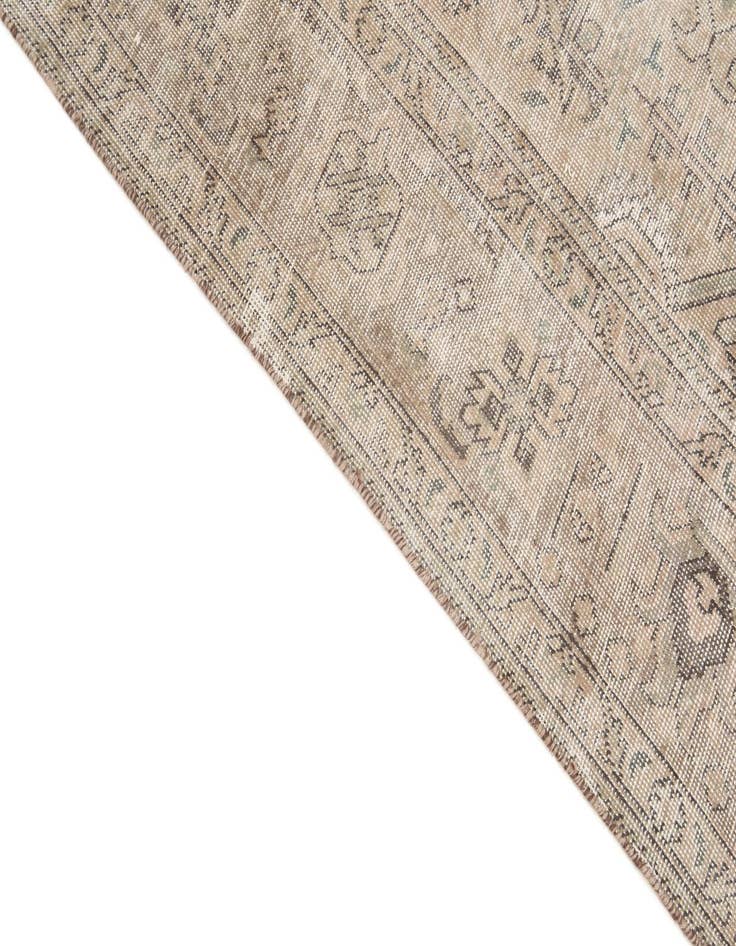 Detail image of 9' 8 x 12' 9  Hand Knotted Ultra Vintage Persian Wool Rug