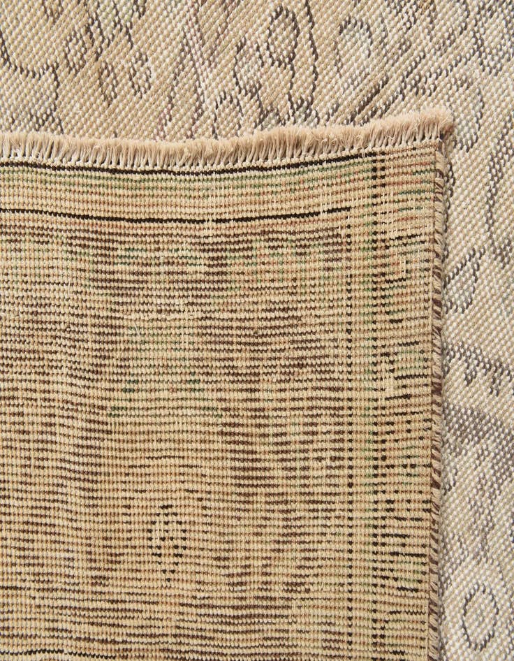 Detail image of 8' 10 x 12' 7  Hand Knotted Ultra Vintage Persian Wool Rug