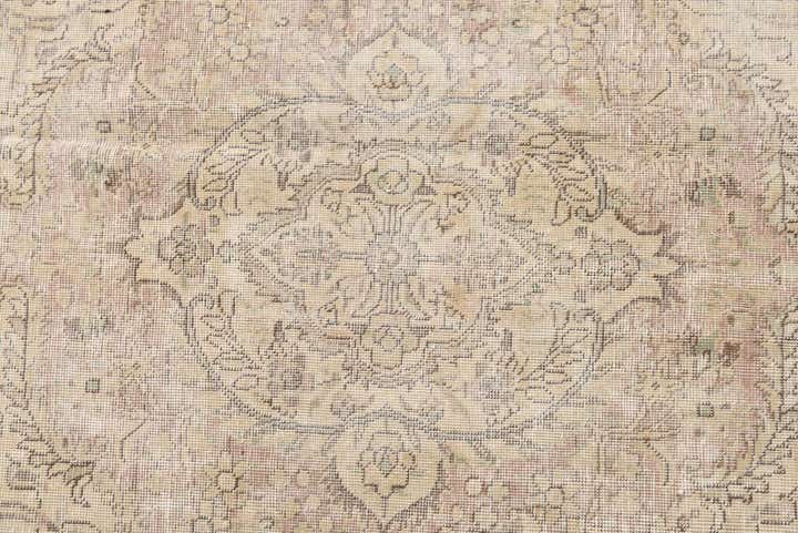 8' 10 x 12' 7 Hand Knotted Ultra Vintage Persian Wool Rug