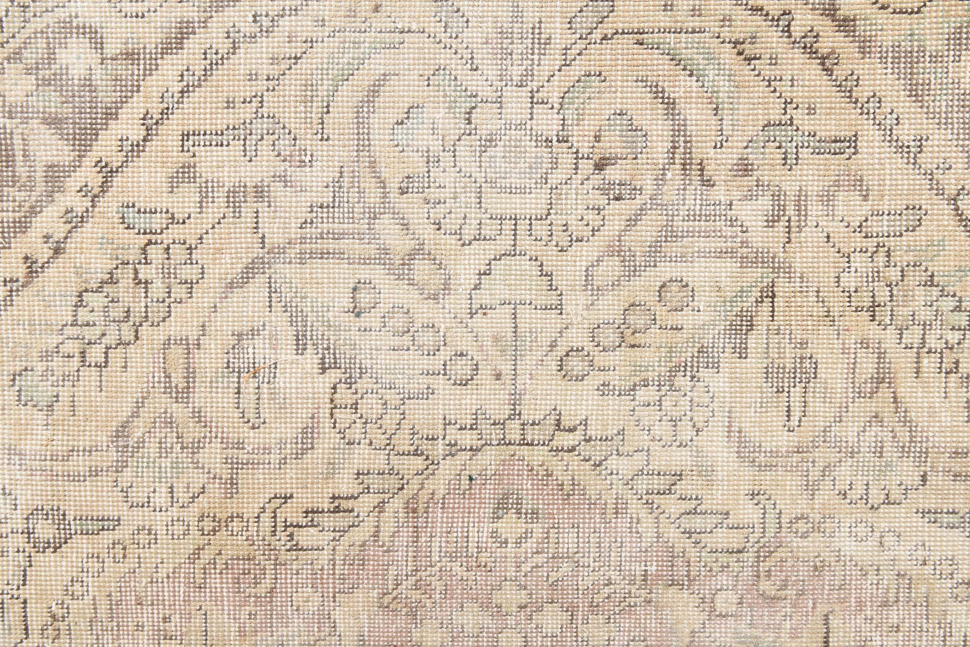 8' 10 x 12' 7 Hand Knotted Ultra Vintage Persian Wool Rug