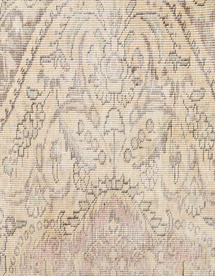 Detail image of 8' 10 x 12' 7  Hand Knotted Ultra Vintage Persian Wool Rug