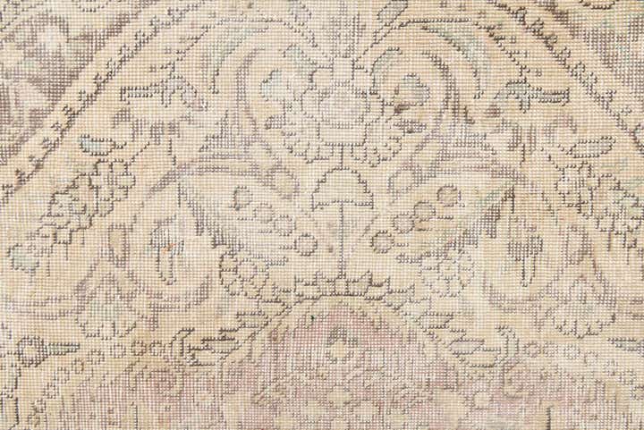 8' 10 x 12' 7 Hand Knotted Ultra Vintage Persian Wool Rug