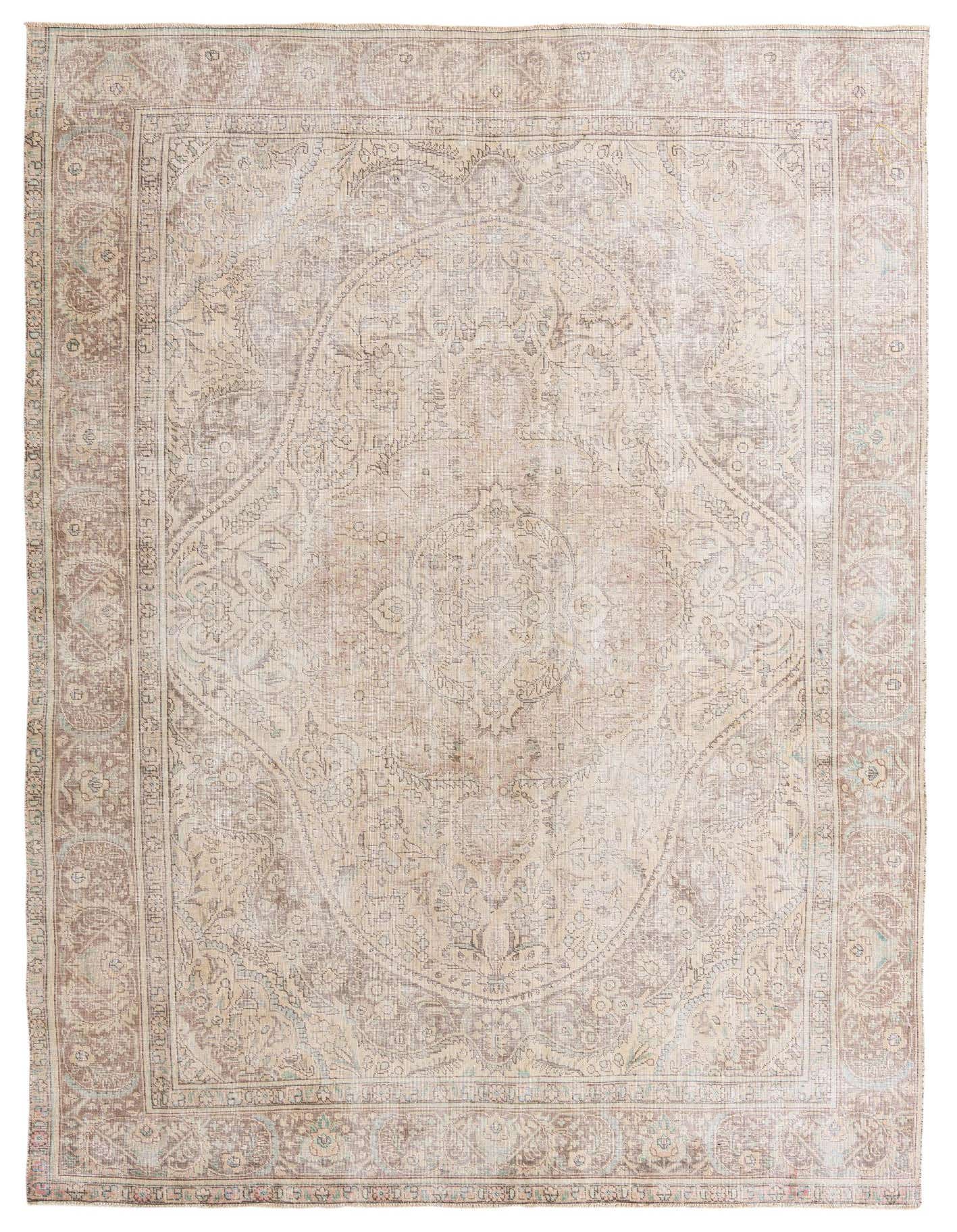 Primary image 8' 10 x 12' 7  Hand Knotted Ultra Vintage Persian Wool Rug