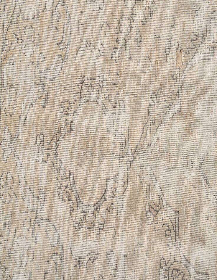 Detail image of 8' 4 x 12' 6  Hand Knotted Ultra Vintage Persian Wool Rug