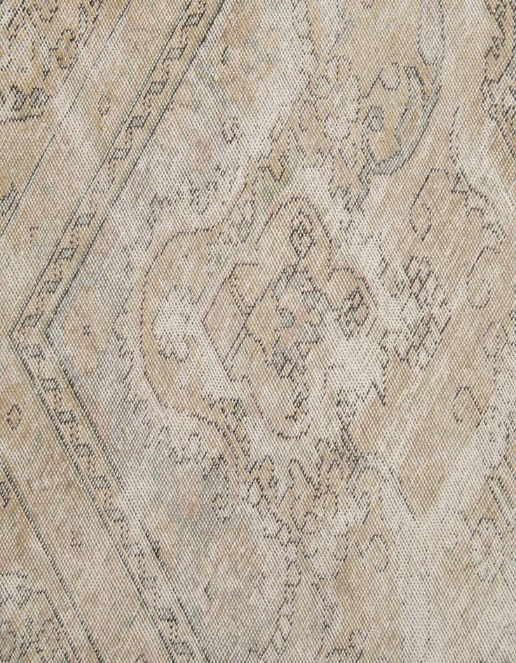 Detail image of 8' 4 x 12' 6  Hand Knotted Ultra Vintage Persian Wool Rug