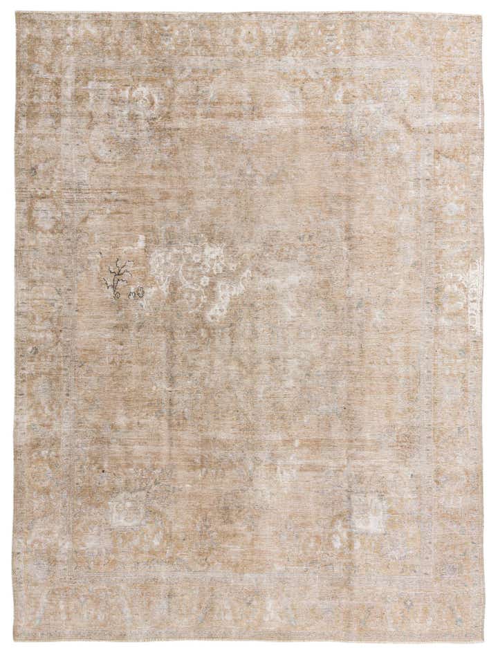 285cm x 390cm Handgeknüpft Ultra Vintage Persisch Wolle Teppich