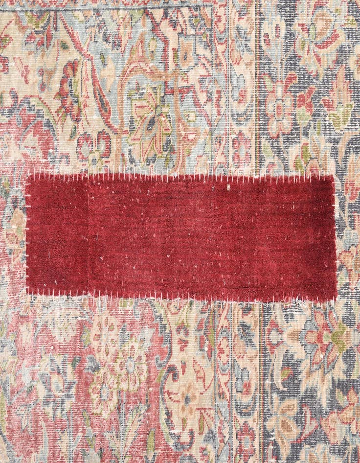 Detail image of 8' 5 x 12' 9  Hand Knotted Ultra Vintage Persian Wool Rug